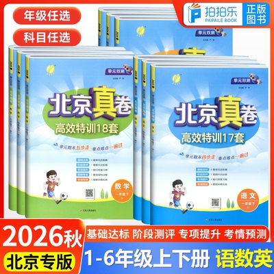 北京专用2026小学真卷
