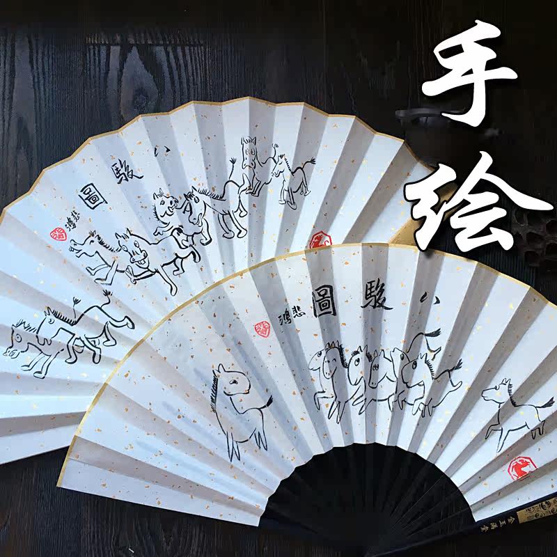 八骏图神鸟凤凰图小鸡吃米图搞笑国画唐寅真迹虎啸山居图虎啸山林|ruв категории Домашний быт, декоративная живопись, китайская живопись - от Buy2taobao.com для оказания профессиональной услуги покупки агента Taobao