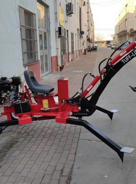 2轮蜘蛛挖机/外贸原单EPA汽油机/EPA汽油机/Backhoe/牵引挖掘机