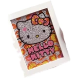 Hello kitty, Hello Kitty, детские мультяшные наклейки для друга, инкрустировано бриллиантами, подарок на день рождения