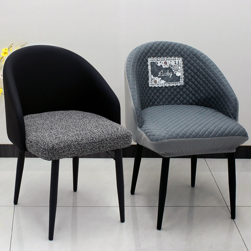 餐桌椅子套罩座椅套罩凳子罩座套弧形靠背保护套高级感轻奢北欧风,居家布艺,椅套/椅垫,淘宝优惠券,粉丝福利购,淘宝优惠卷