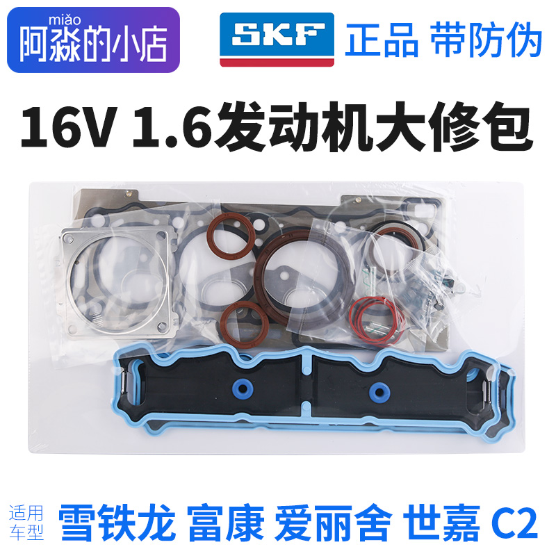 SKF爱丽舍C2发动机大修包