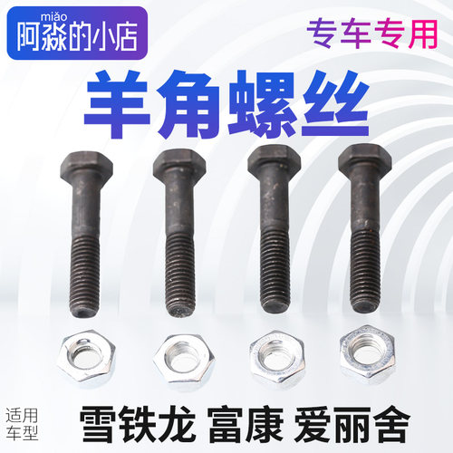 阿淼的小店 适配雪铁龙 富康 爱丽舍 穿销 卡钳 分泵 羊角螺丝 - 封面