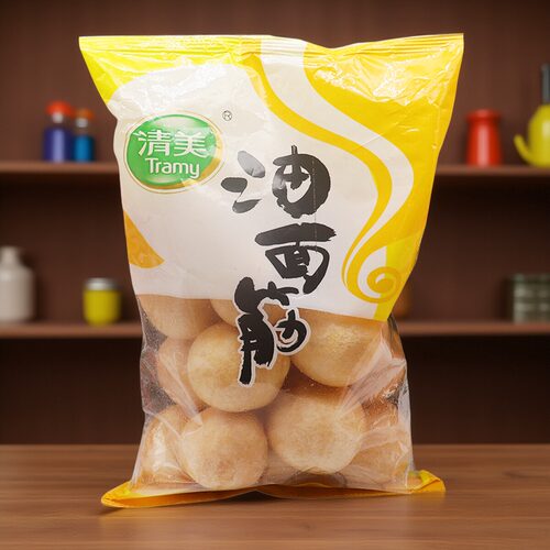 清美油面筋75g*5袋 无锡清水素油面筋素面筋球火锅面筋泡塞肉包邮 - 封面