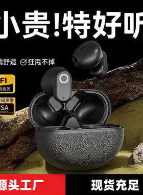 GT610新款蓝牙耳机降噪HIFI真无线运动高品质适用半入耳舒适