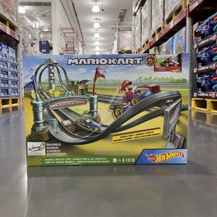 山姆代购 美泰 风火轮马里奥环形竞速轨道套装 进口 酷炫双轨赛道