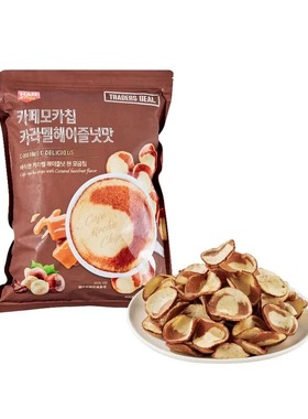 山姆超市代购Traders Deal焦糖榛子味咖啡脆片韩国零食休闲点心