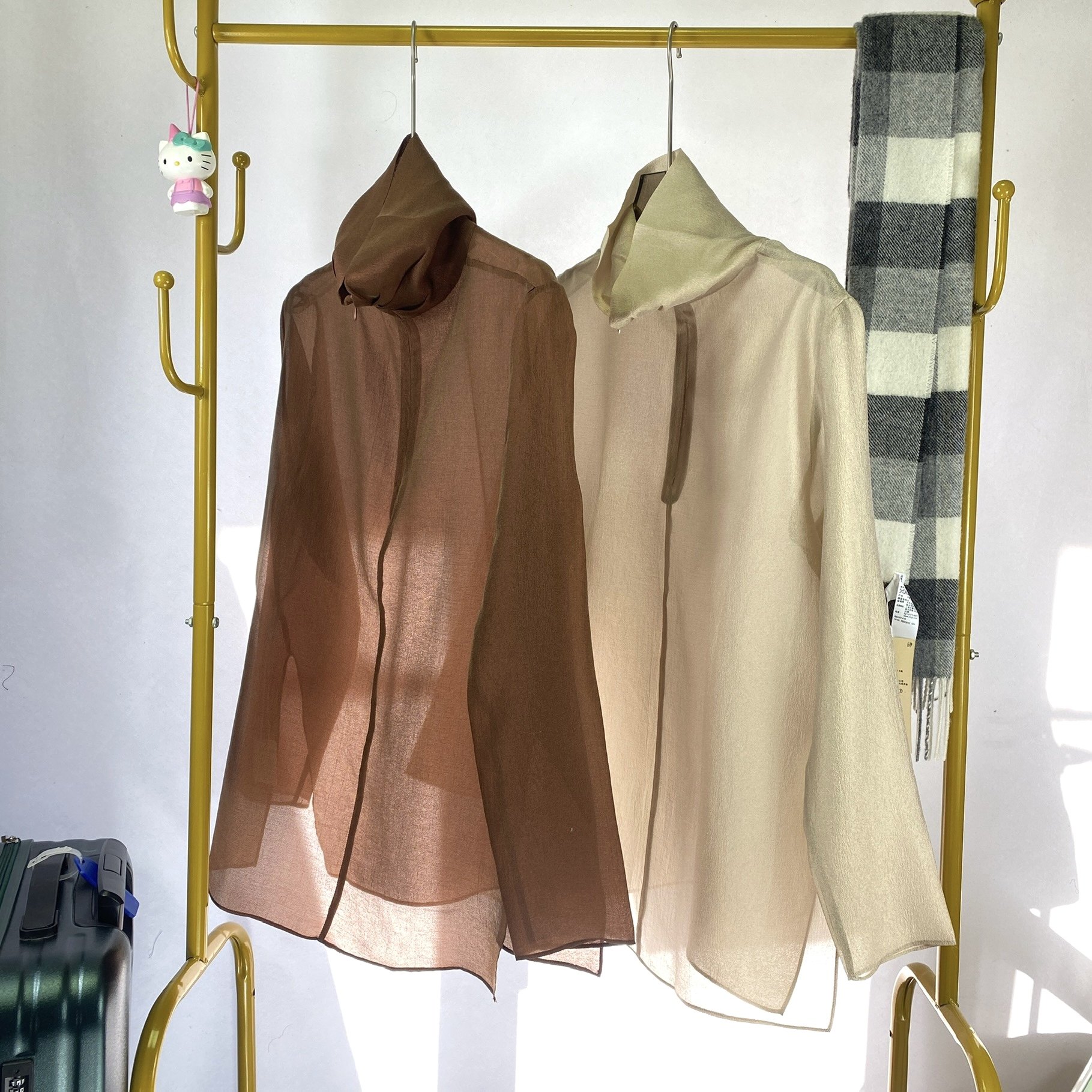 FZXIUYI2026春新款韩版宽松高领显瘦女款长袖高级设计感小众衬衫,女装/女士精品,衬衫,淘宝优惠券,粉丝福利购,淘宝优惠卷