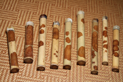 罗罗德信堂文房红湘妃把玩件香筒