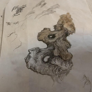 湘君 染色技巧 讲解 罗罗德信堂文房 拂夜霜