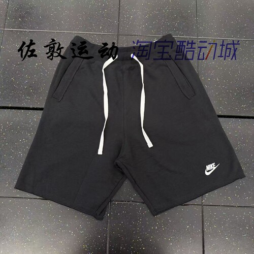 NIKE男子舒适运动短裤黑色