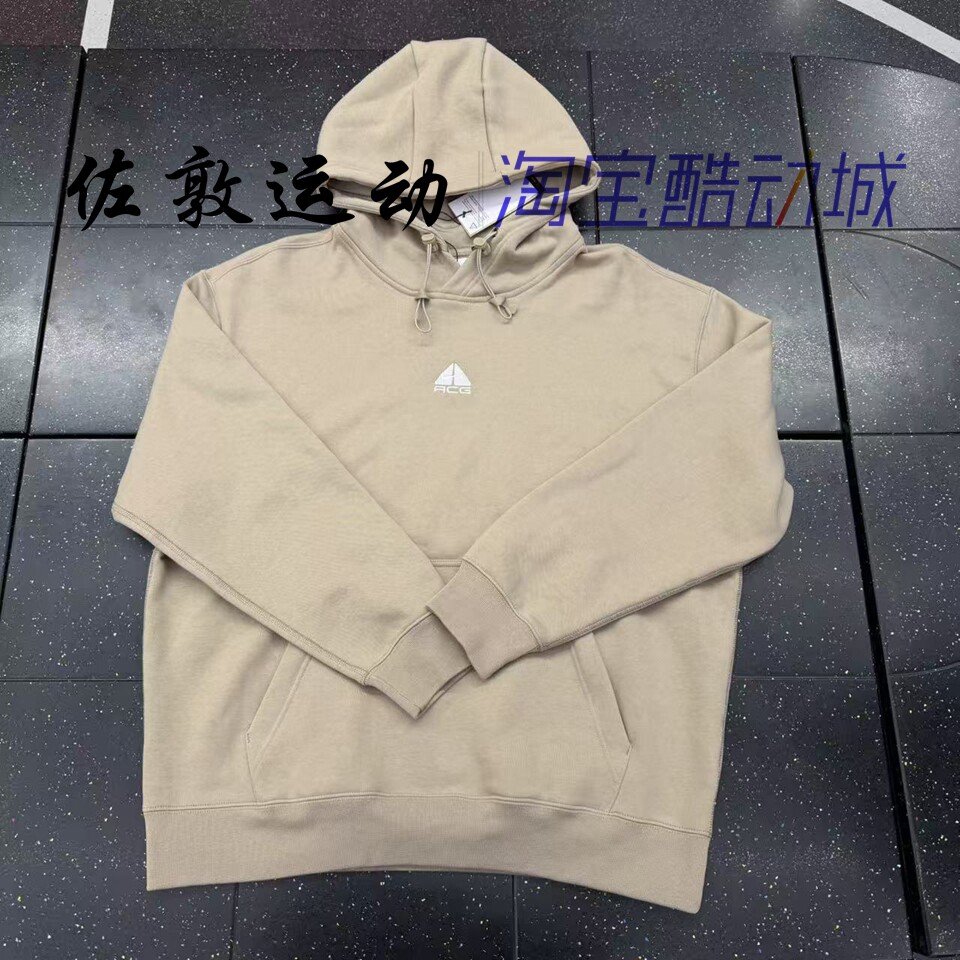 Nike/耐克 ACG Therma-FIT 男子刺绣LOGO加绒连帽卫衣 DH3088-247