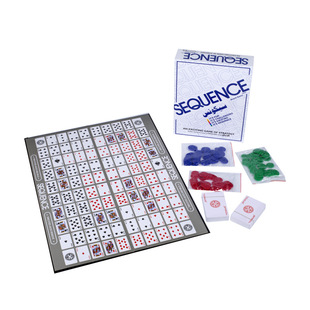 英文sequence阿拉伯文序列迷阵花式五子棋桌游聚会对对碰游戏卡牌