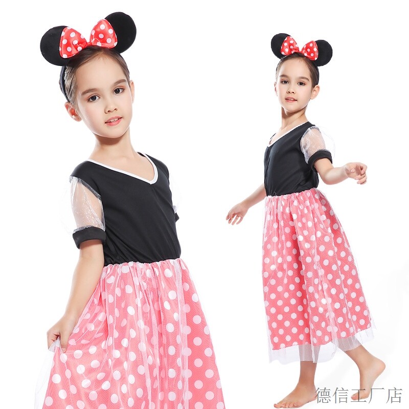 Princess Dress Dot pattern Children Skirt girl Minnie Dress festival full dress Costume Dance skirtin the Women's clothing/Boutique , Costume/National costume/Stage costumes , National costume/Costumes  category - from Buy2taobao.com to provide professional Taobao agent buy service