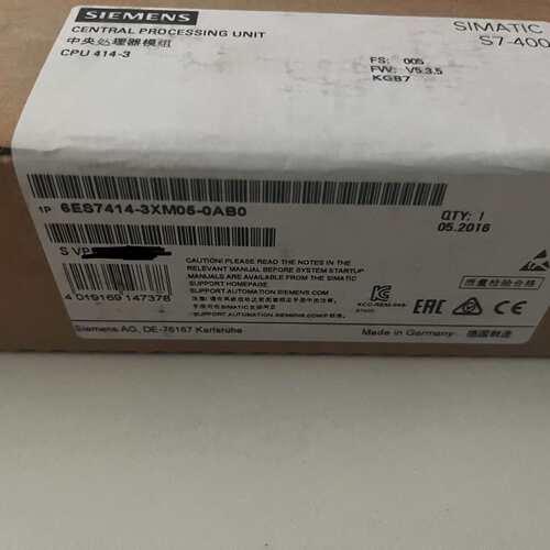 {议价}6ES7414-3XM05-0AB0全新原装，有实