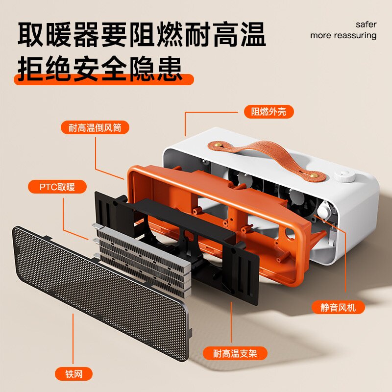 2025新款桌面暖风机家用小型暖风机/取暖器