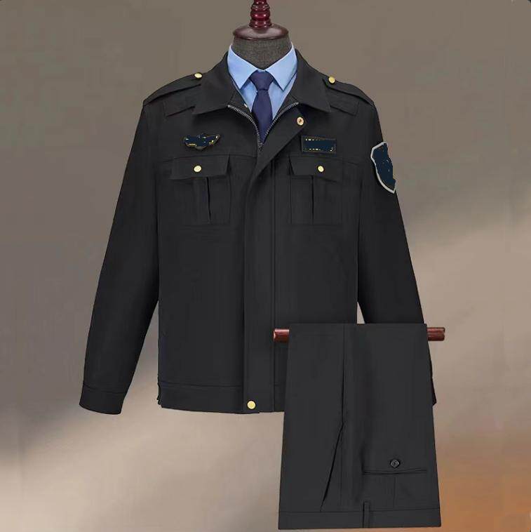 新部门市场春秋执勤服长袖工装服制式夹克市管文化生态综合工作服