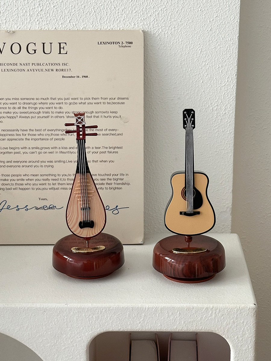 SECOND-HAND ORNAMENTS LITERARY RETRO MUSICAL INSTRUMENTS MUSIC BOXES VIOLIN MUSIC BOXES BIRTHDAY GIFTS CLASSICAL TANABATA GIFTS