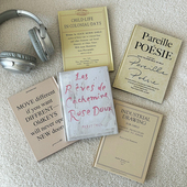 高级感笔记本双面装 英文装 饰书法式 饰摆件摄影拍照道具仿真书书写