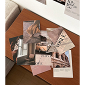 饰贴纸2026新款 复古文艺墙贴长方形装 饰画照片墙贴家居卧室墙面装