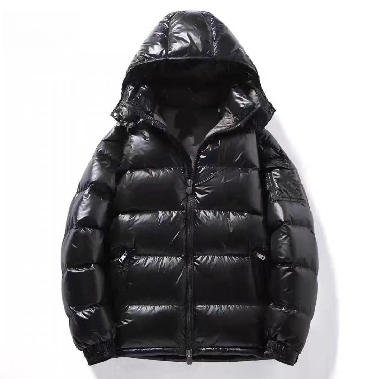 秋冬季短款亮面羽绒服韩版潮流