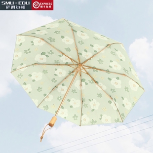 专业钛银太阳伞女生高颜值遮阳防晒防紫外线便携晴雨伞upf50