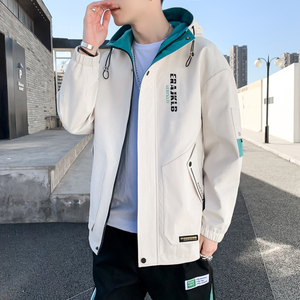 夹克工装外套男春季百搭2021新款衣服休闲男士潮流帅气DS215-P65
