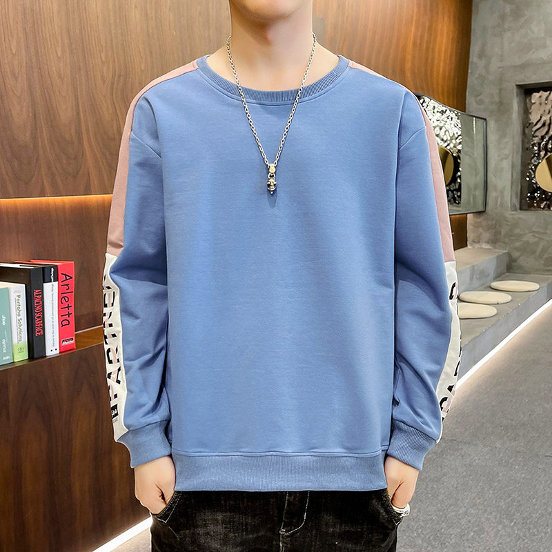 春季卫衣男圆领韩版潮流上衣宽松休闲运动春款外套长袖TY552-P40图片