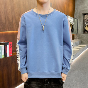 春季卫衣男圆领韩版潮流上衣宽松休闲运动春款外套长袖TY552-P40图片