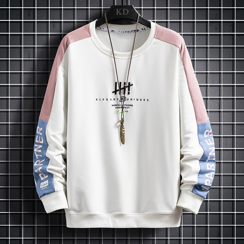 Men's long sleeve T-shirt youth suit trend student shirt spring sweater