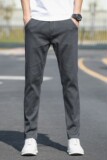 2023春季新款休闲裤男士弹力修身裤子直筒宽松百搭长裤男K819-P35，男装休闲裤，星座509