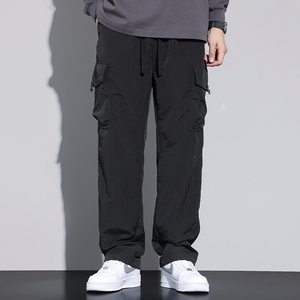 登山冲锋裤男美式工装裤潮牌直筒伞兵休闲长裤子秋季Z2353-P50图片