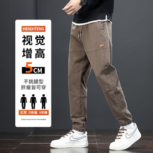 【量大有差】2024百搭休闲裤春秋季男士宽松束脚裤GF9611-P40图片