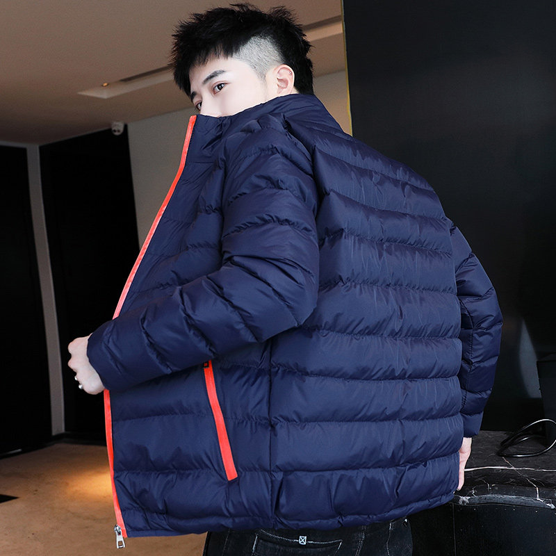 棉衣男韩版潮流秋冬季加厚保暖棉服男生百搭冬天棉袄外套F999-P40图片