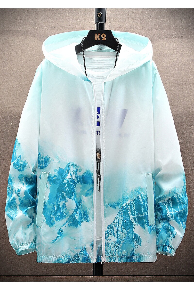 夏季防晒服男宽松夹克防紫外线防晒衣冰丝皮肤衣薄外套HS2166-P22,男装夹克,星座509