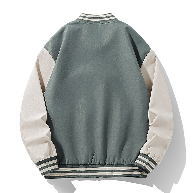 秋季外套男工装夹克休闲立领青年上衣服宽松百搭棒球服XS2210-P35,男装夹克,星座509
