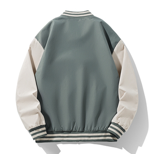 秋季外套男工装夹克休闲立领青年上衣服宽松百搭棒球服XS2210-P35图片