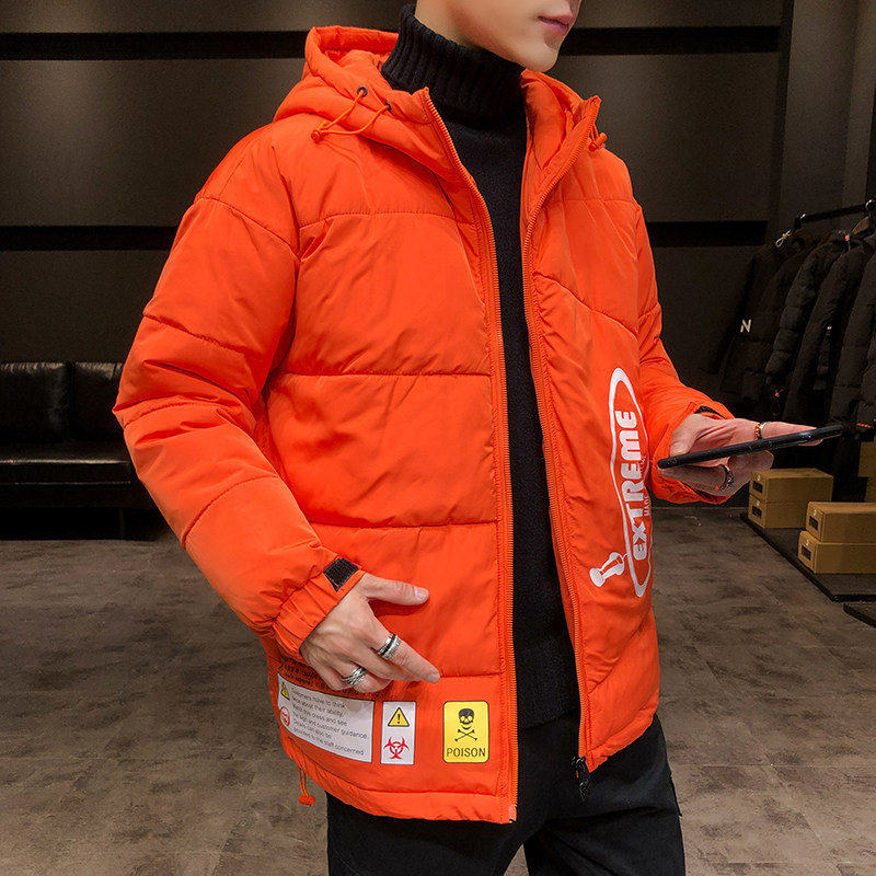 棉衣男外套冬季2021新款韩版潮流棉服情侣冬装棉袄19809图片