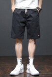 短裤男士中裤子夏季冰丝薄款休闲运动外穿五分大裤衩潮Z6611-P35，男装休闲裤，星座509