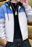 外套男士2021春秋季新款韩版拼色休闲百搭工装夹克男上衣HS217-P45，男装夹克，星座509