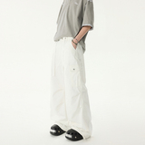 美式街舞hiphop嘻哈工装裤男女同款宽松直筒抽绳长裤子YD9002-P75，男装工装外套，星座509