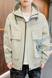 外套男2021春季百搭休闲工装夹克男士韩版潮流宽松上衣TY2112-P65，男装夹克，星座509