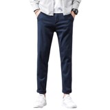 现货足2025新款男士宽松修身弹力韩版潮流秋季休闲长裤子K819-P35，男装休闲裤，星座509
