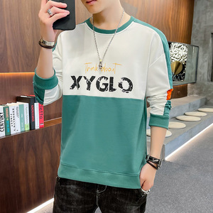 综合链接 青少年圆领卫衣男宽松男装T恤春季上衣服TY551-P40图片