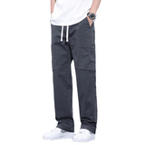 美式工装裤男春夏冲锋裤子男休闲直筒夏季宽松阔腿长裤M2403-P55，男装休闲裤，星座509