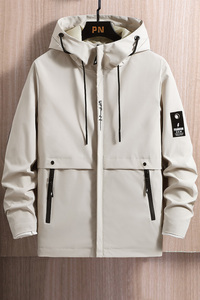 外套男装帅气韩版潮流套装2021新款春季衣服男工装夹克F1211-P35图片