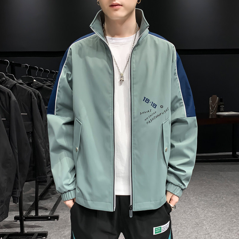 2021新款夹克男士春季潮流棒球服上衣男装宽松工装外套DS211-P65,男装夹克,星座509