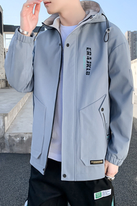 夹克工装外套男春季百搭2021新款衣服休闲男士潮流帅气DS215-P65