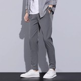主推裤子男士春秋季新款宽松运动裤男生直筒休闲长裤D8015-P45，女装休闲裤，星座509