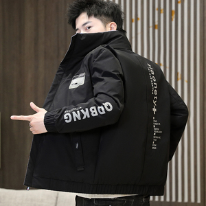 2021年新款棉服男士潮牌保暖加厚冬装韩版棉衣冬季外套DS606-P85图片